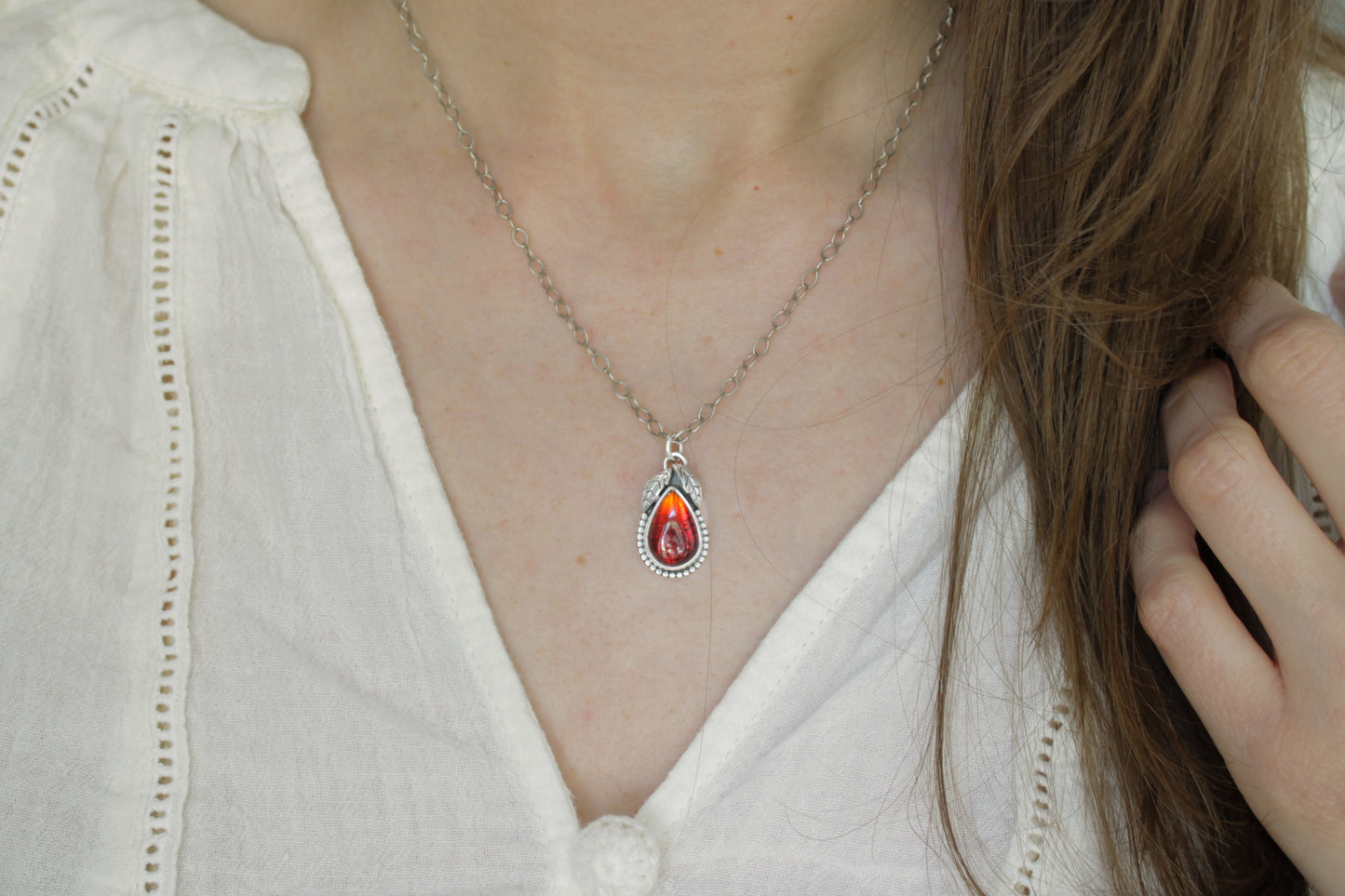 Abundance Necklace | Amber