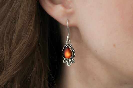 Catkin Earrings | Amber