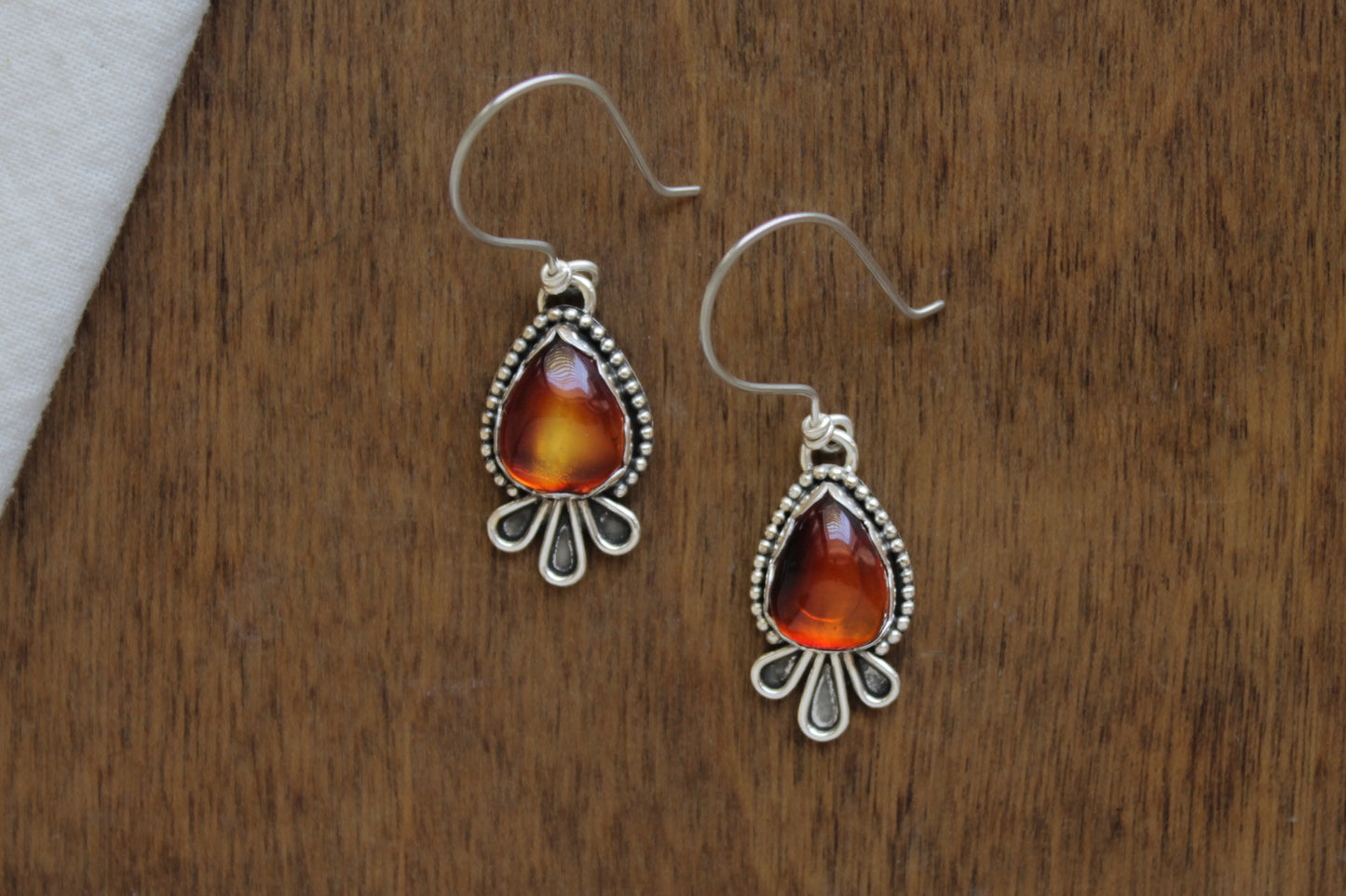 Catkin Earrings | Amber