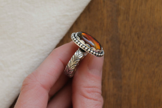 Amber Laurel Ring | Size 10