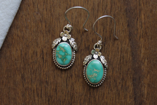 Blossom Earrings | Emerald Valley Turquoise