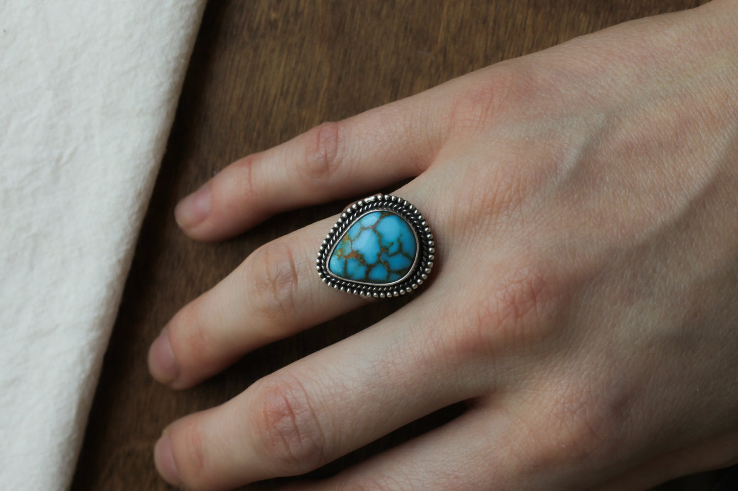 Classic Turquoise Ring | Size 6.5