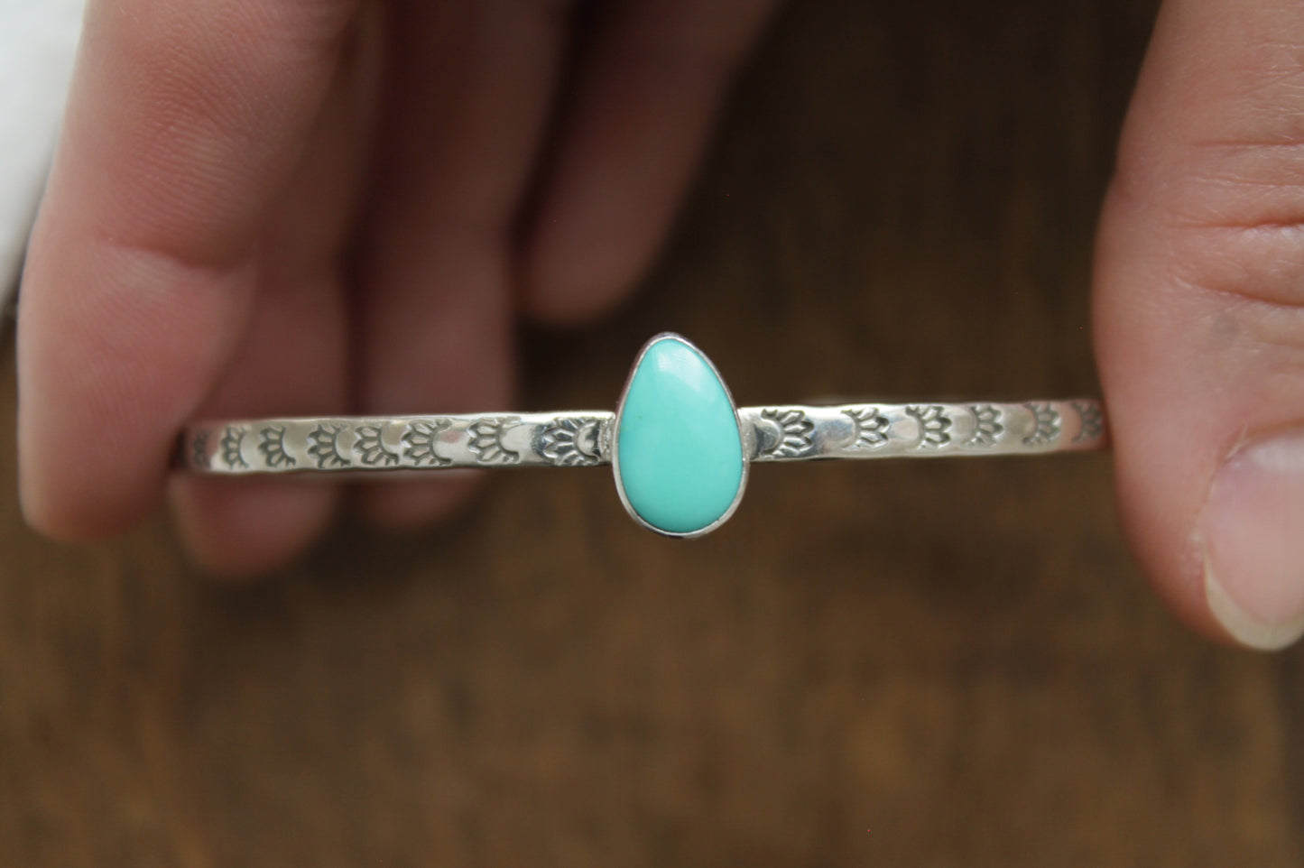 Emerald Valley Turquoise Stacker Cuff | Sunflower