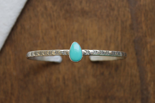 Emerald Valley Turquoise Stacker Cuff | Sunflower