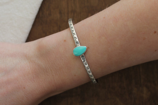 Emerald Valley Turquoise Stacker Cuff | Sunflower