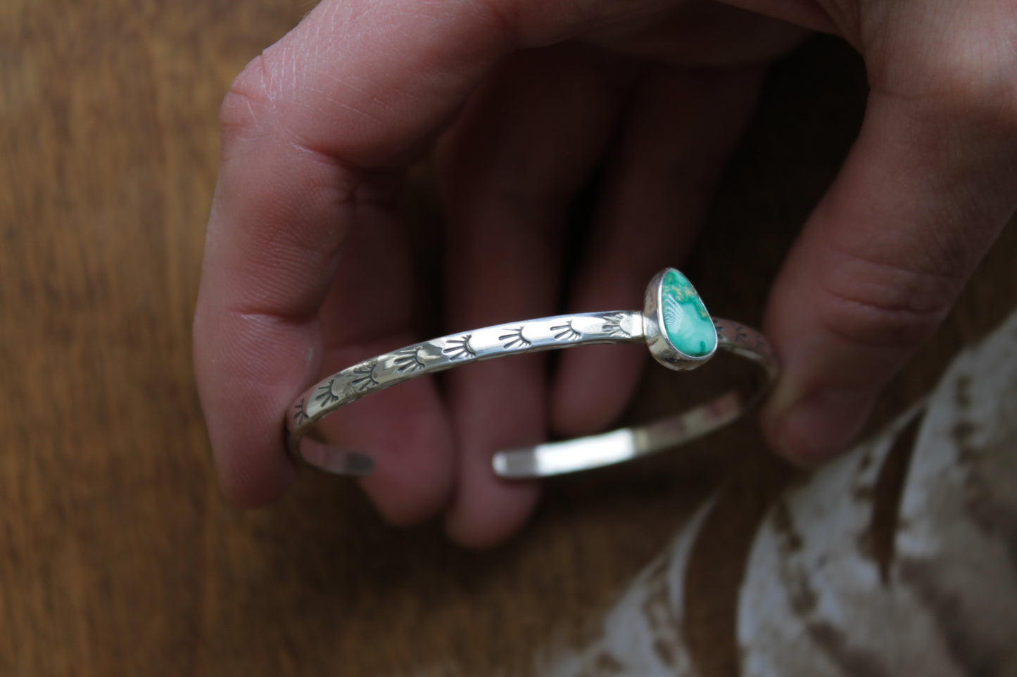 Emerald Valley Turquoise Stacker Cuff