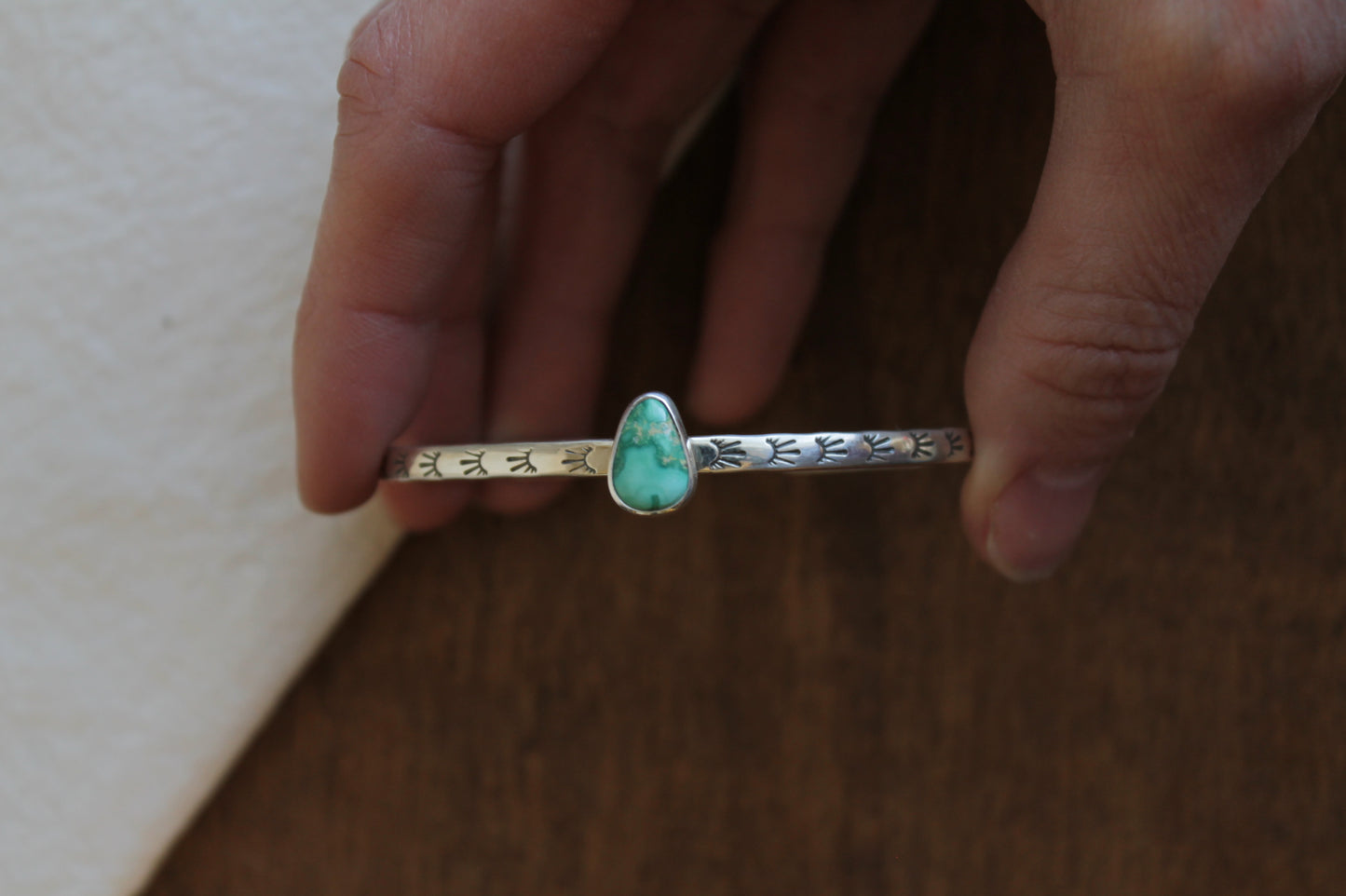 Emerald Valley Turquoise Stacker Cuff