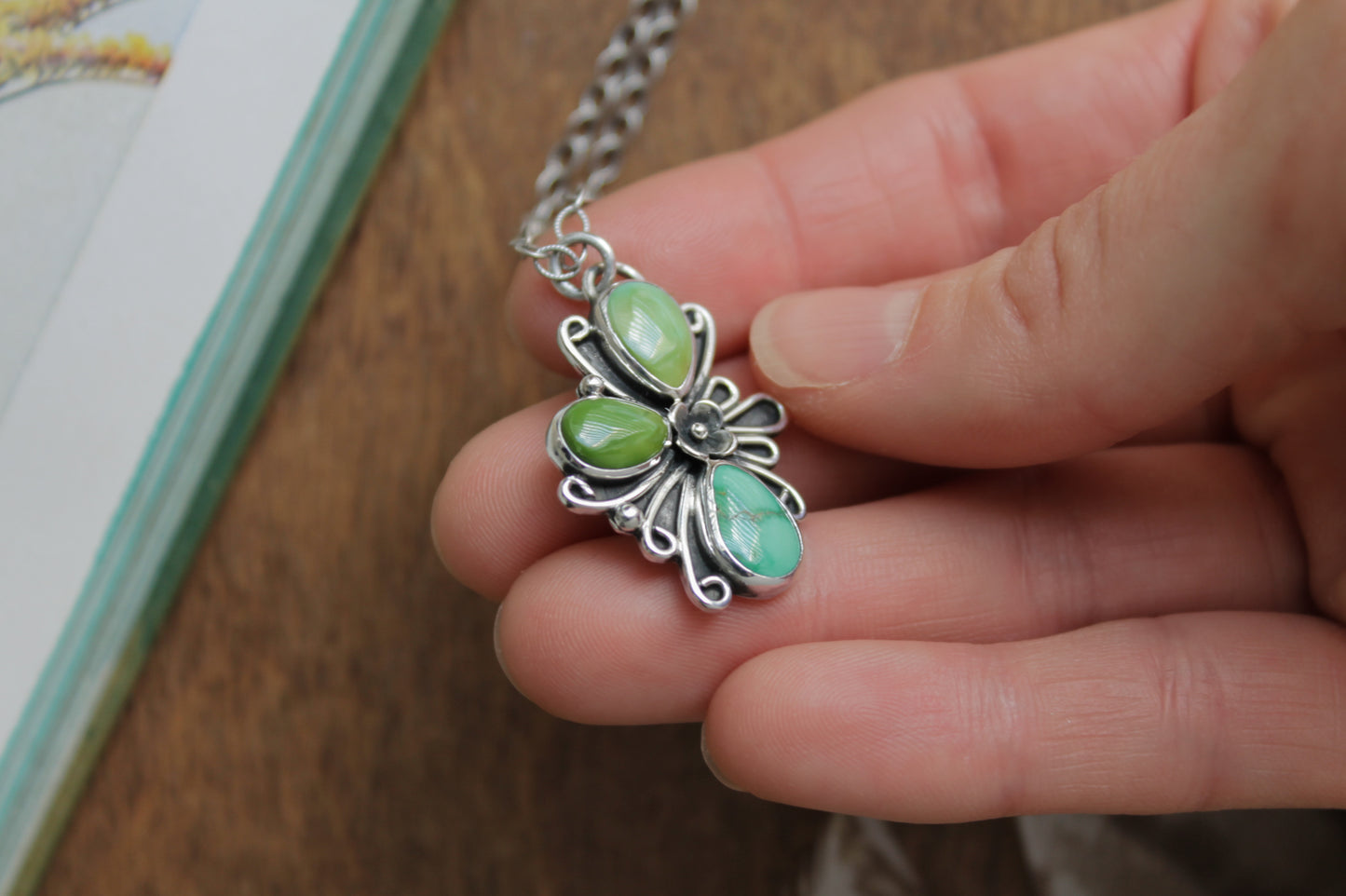 Garden Song Turquoise Necklace