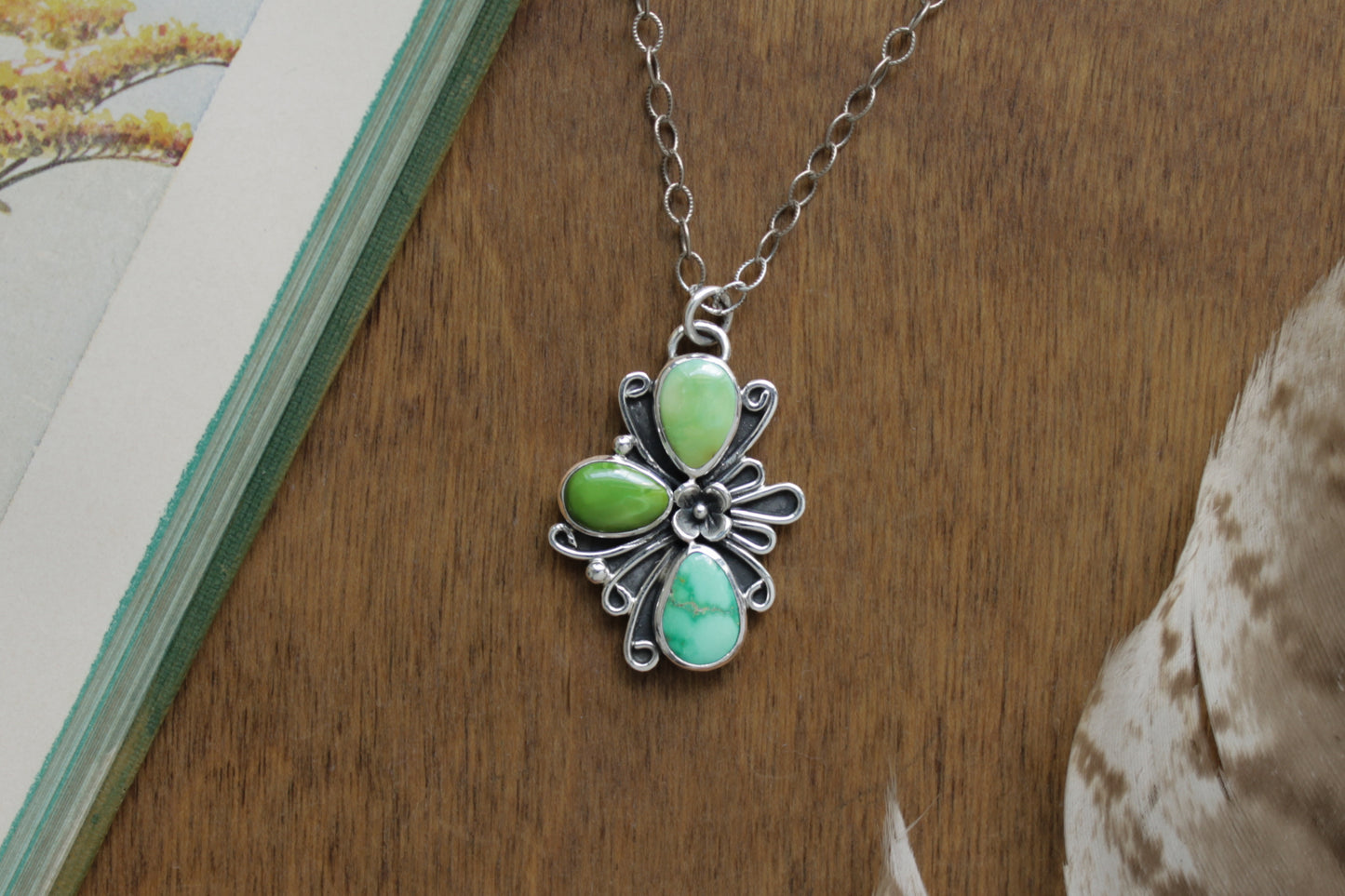 Garden Song Turquoise Necklace