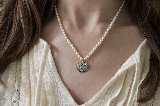 Love Bound Pearl Necklace