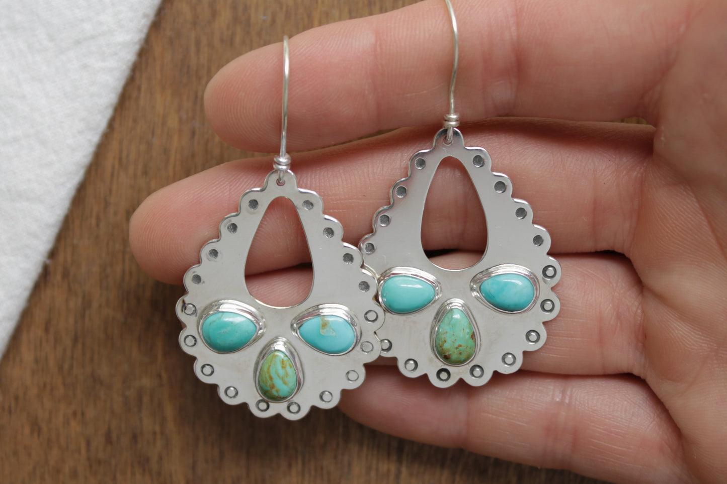 Paisley Earrings | Royston Turquoise