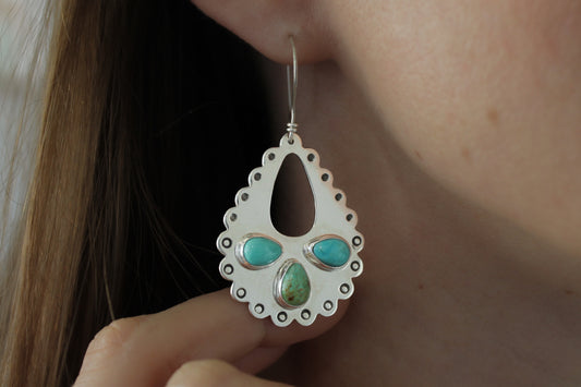 Paisley Earrings | Royston Turquoise