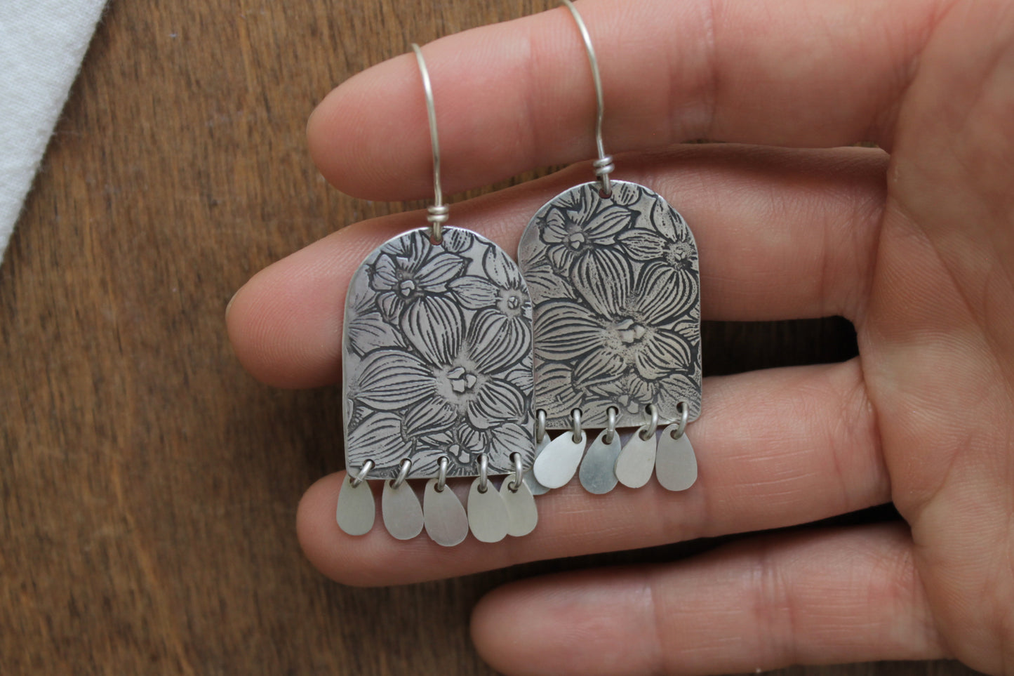 Pressed Flower Earrings | Arch & Charms