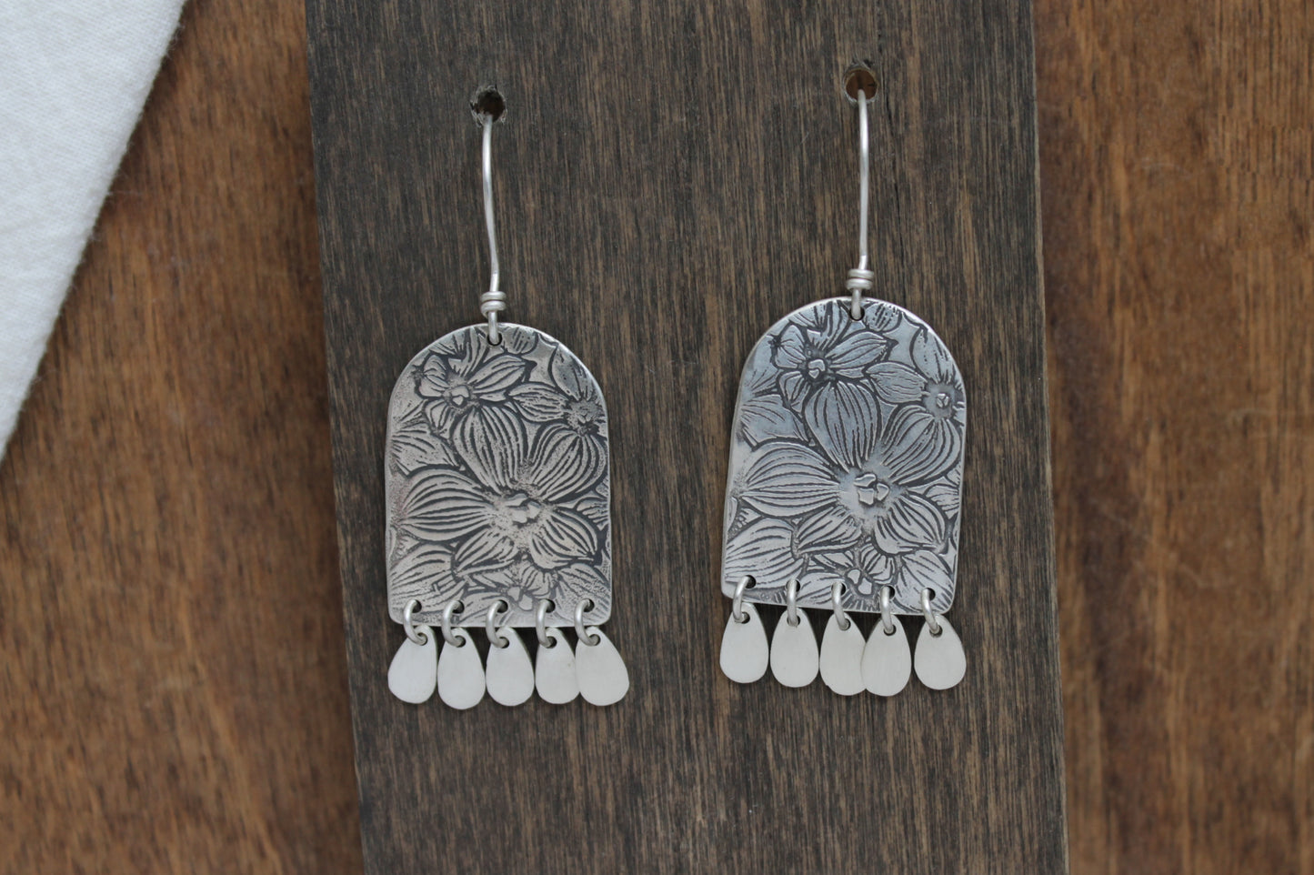 Pressed Flower Earrings | Arch & Charms