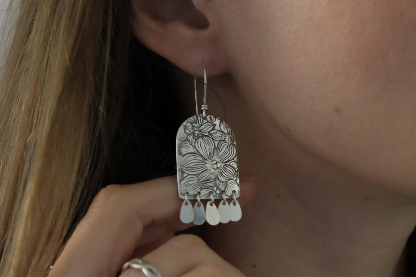 Pressed Flower Earrings | Arch & Charms