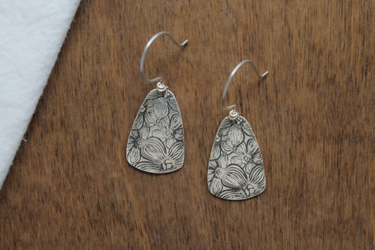 Pressed Flower Earrings | Shield