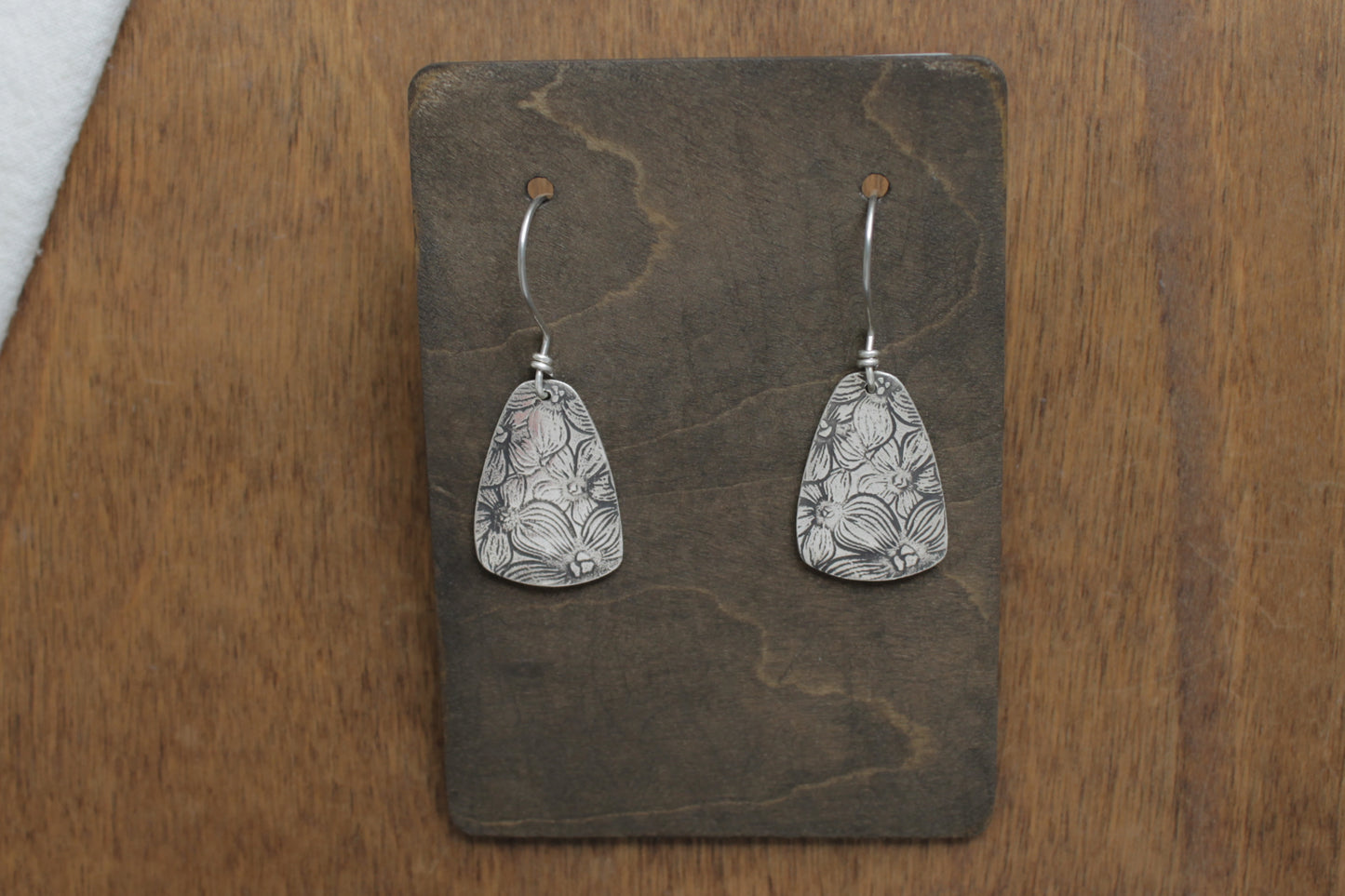 Pressed Flower Earrings | Shield