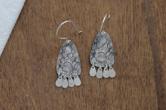 Pressed Flower Earrings | Shield & Charms