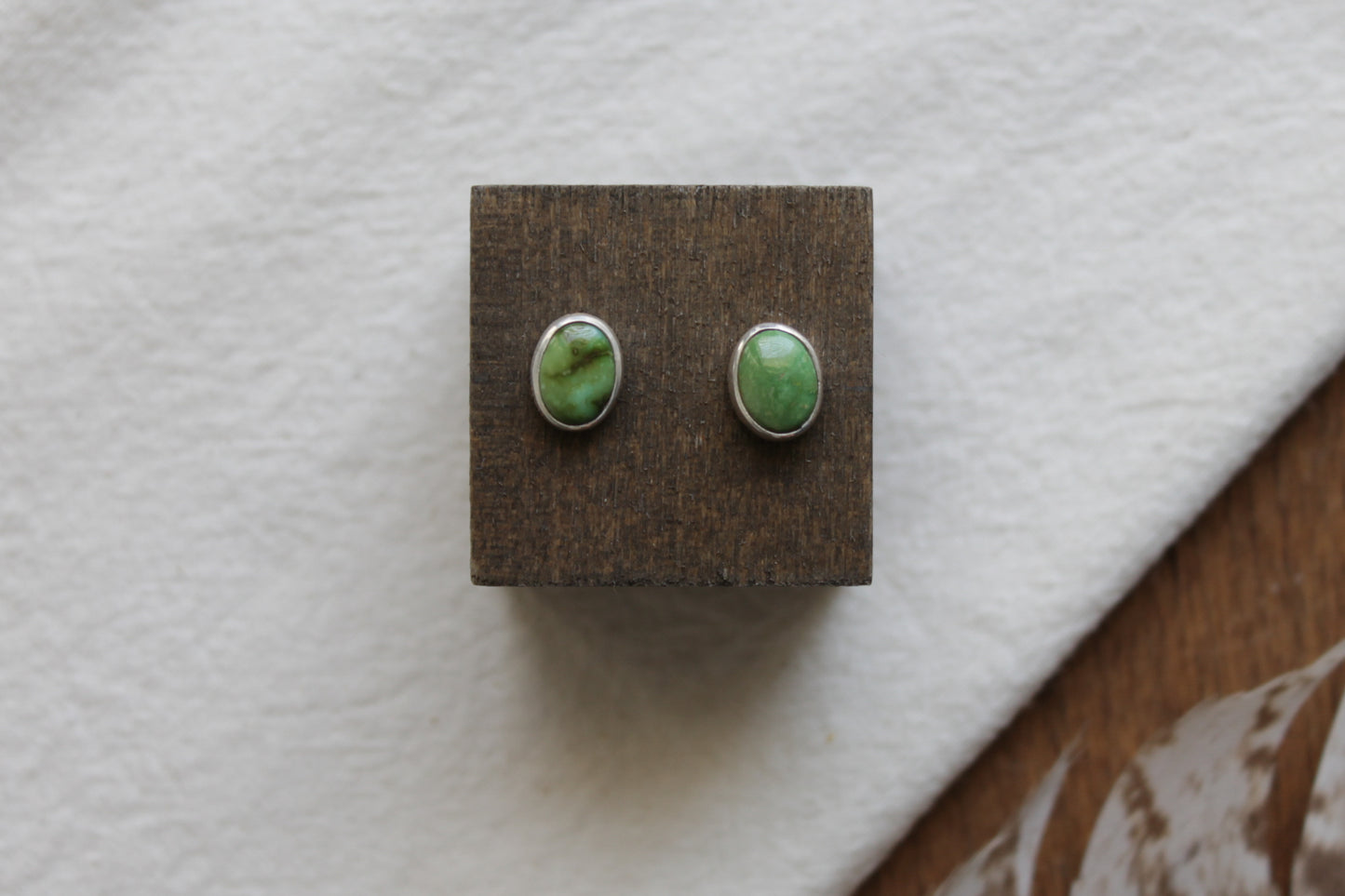 Sonoran Gold Turquoise Stud Earrings