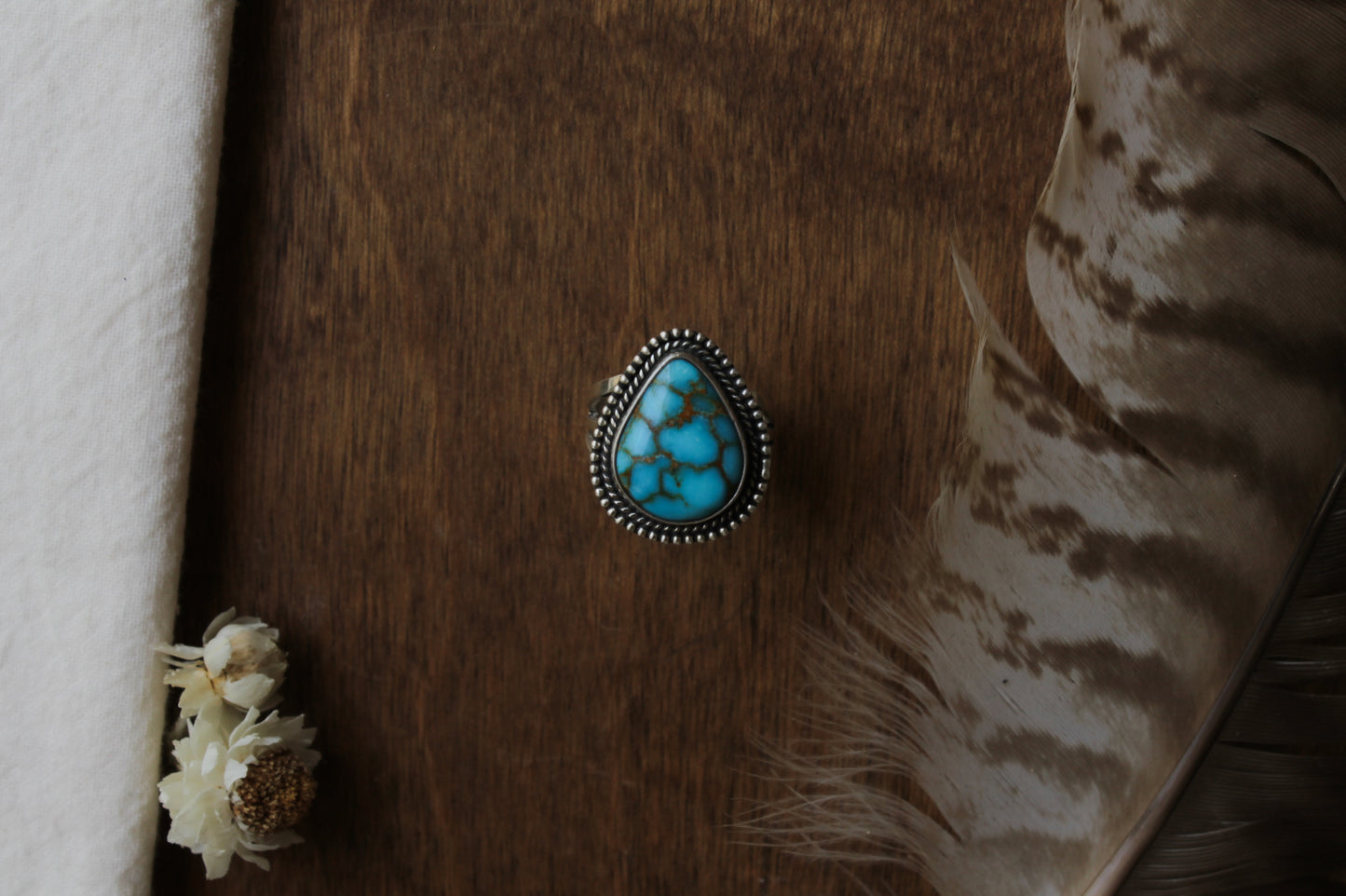 Classic Turquoise Ring | Size 6.5