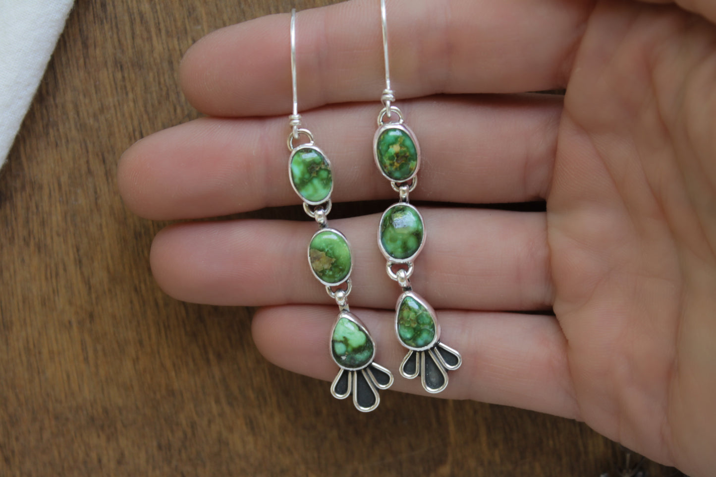 Willow Earrings | Sonoran Gold Turquoise