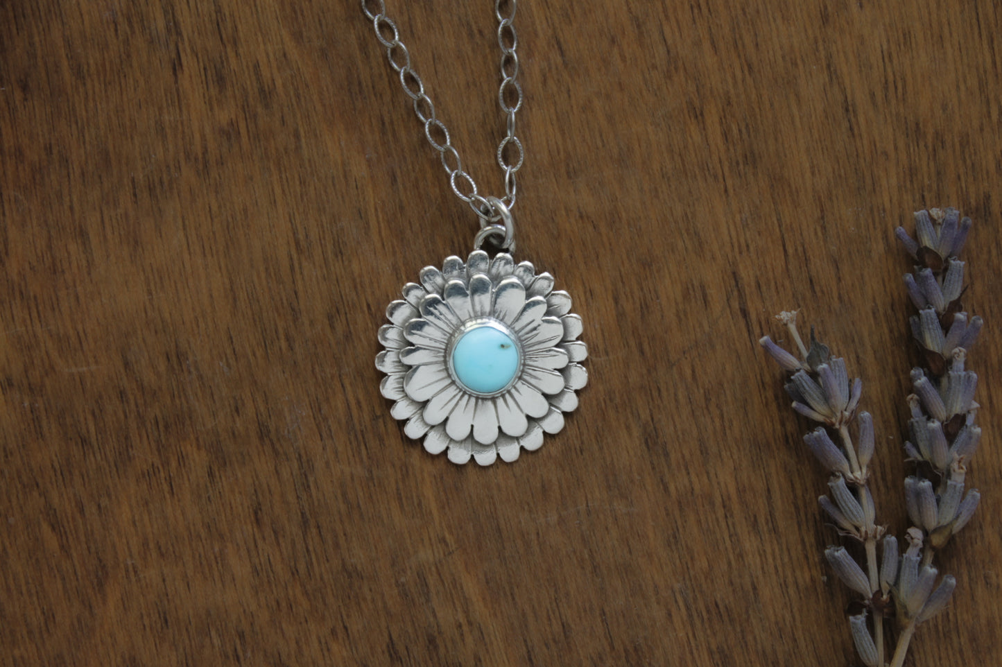 Zinnia Necklace | Blue Ridge Turquoise