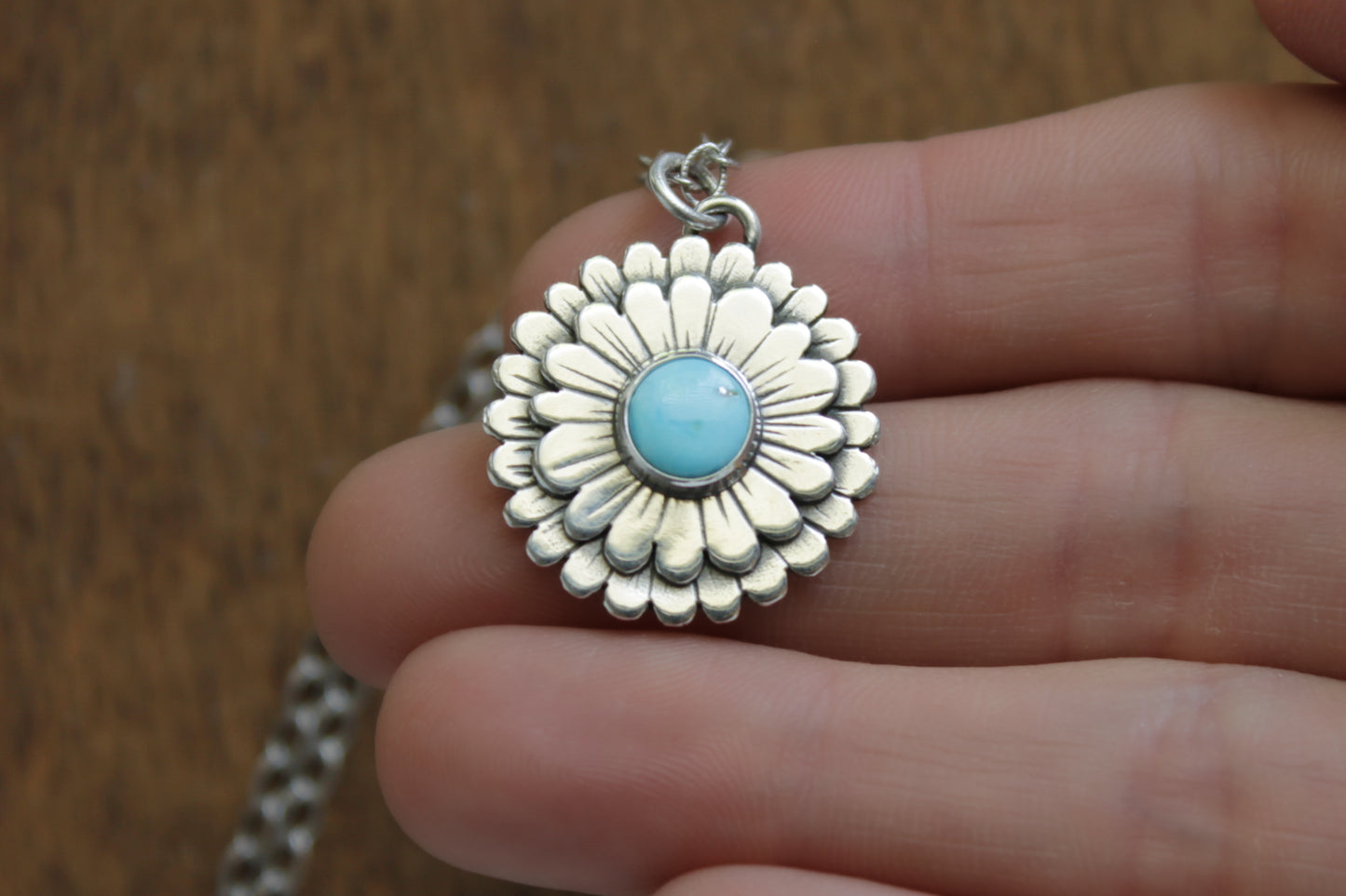 Zinnia Necklace | Blue Ridge Turquoise