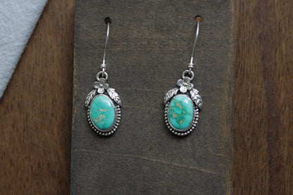 Blossom Earrings | Emerald Valley Turquoise