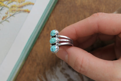 Cairn Turquoise Ring | Size 7.5