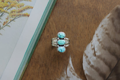 Cairn Turquoise Ring | Size 7.5