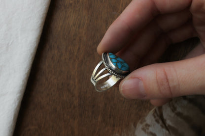Classic Turquoise Ring | Size 6.5