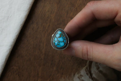 Classic Turquoise Ring | Size 6.5