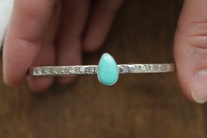 Emerald Valley Turquoise Stacker Cuff | Sunflower