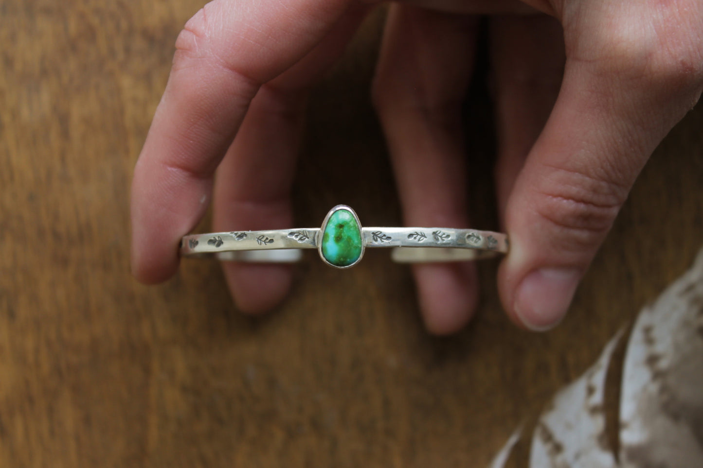 Emerald Valley Turquoise Stacker Cuff