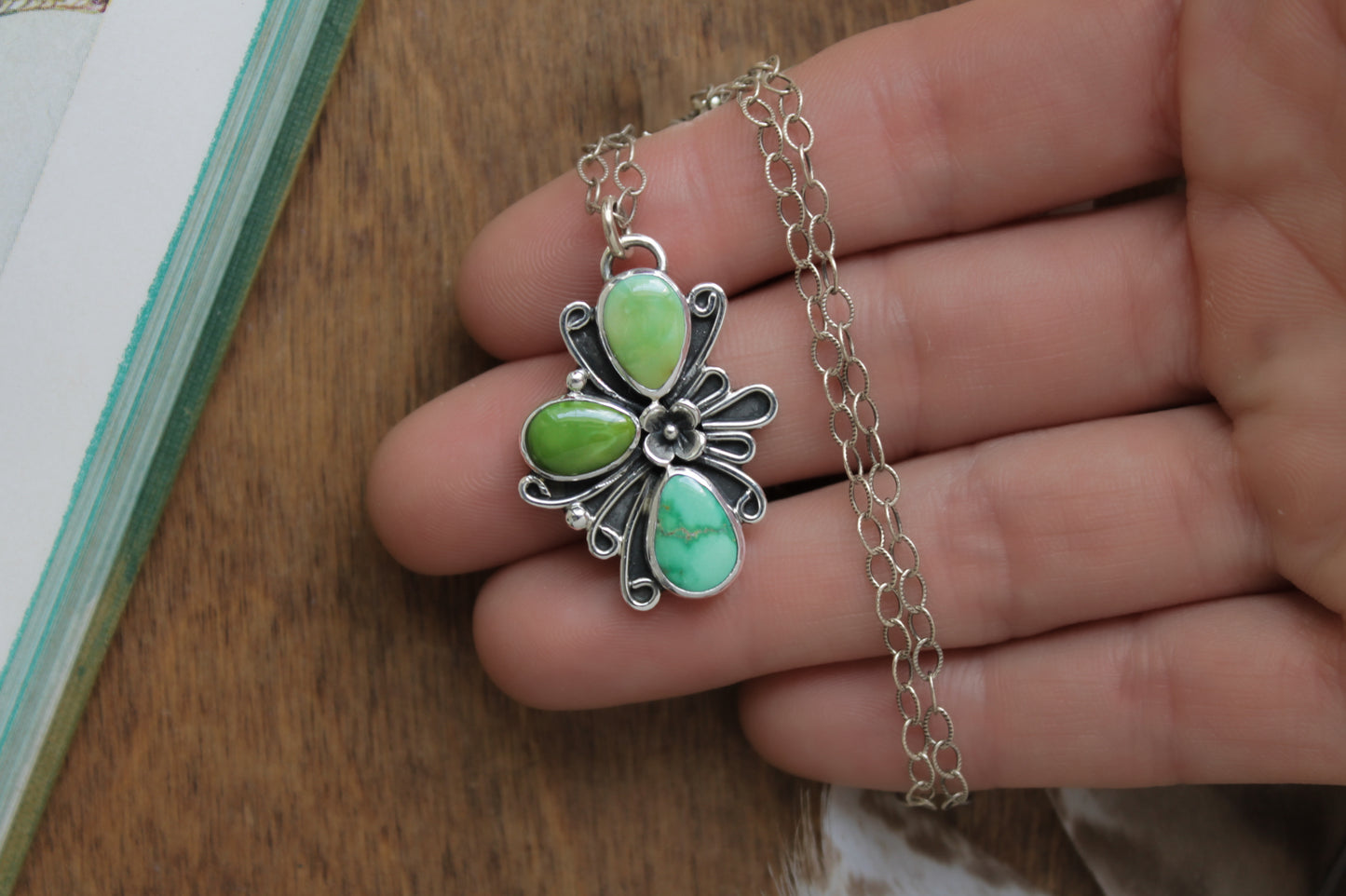 Garden Song Turquoise Necklace