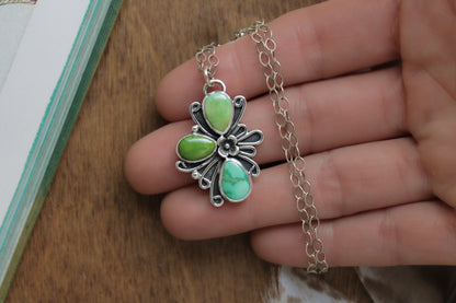 Garden Song Turquoise Necklace