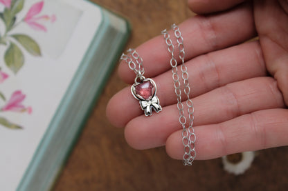 Hearts Promise Rose Quartz Necklace