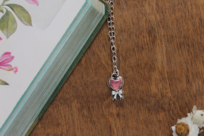 Hearts Promise Rose Quartz Necklace