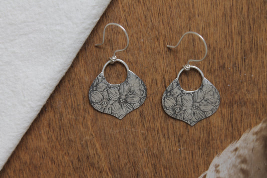 Pressed Flower Earrings