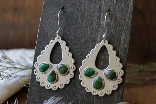 Paisley Earrings | Sonoran Gold Turquoise