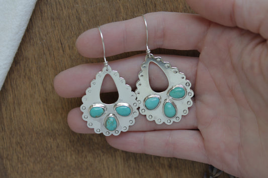 Paisley Earrings | Royston Turquoise