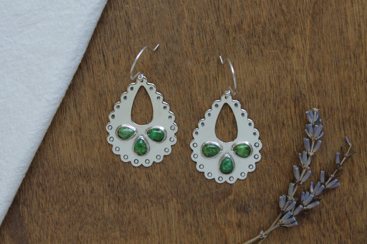 Paisley Earrings | Sonoran Gold Turquoise