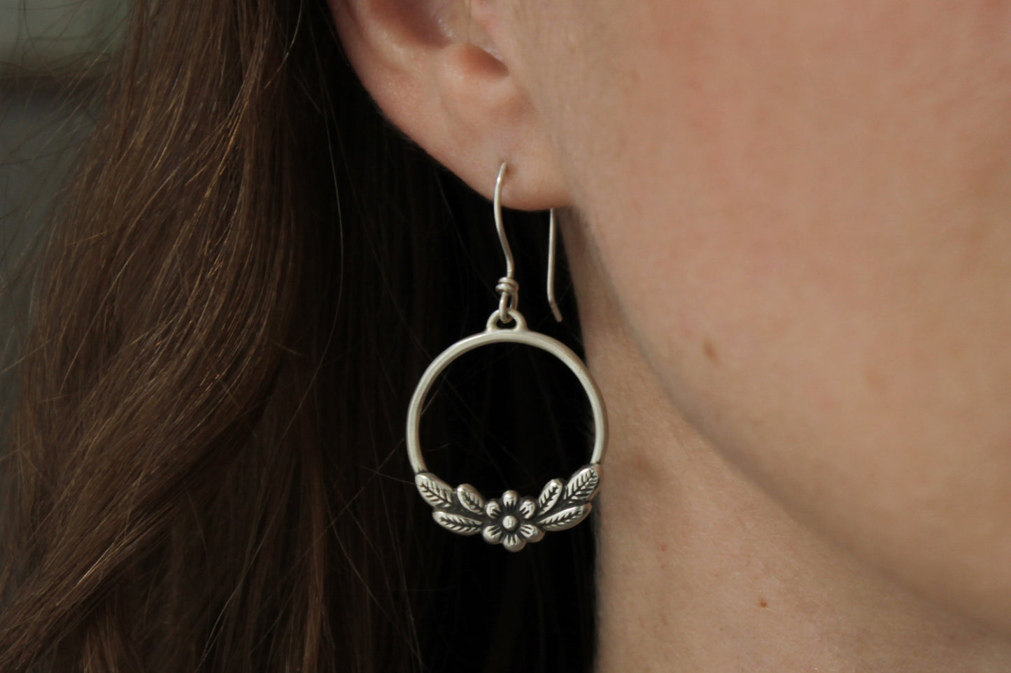 Posy Hoop Earrings