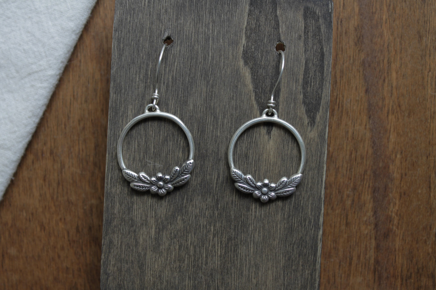 Posy Hoop Earrings