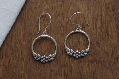 Posy Hoop Earrings