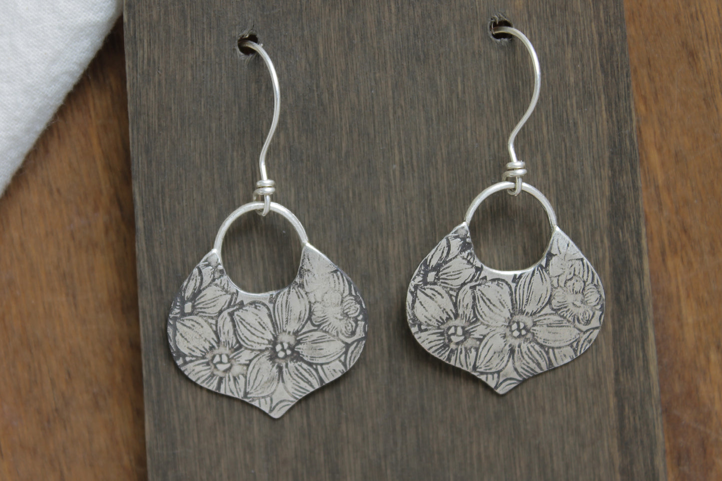 Pressed Flower Earrings