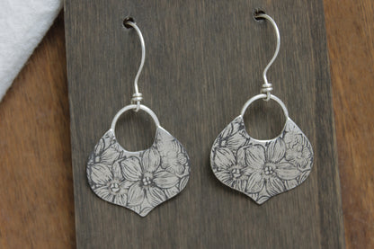 Pressed Flower Earrings