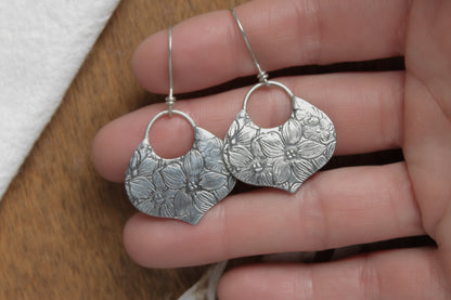 Pressed Flower Earrings