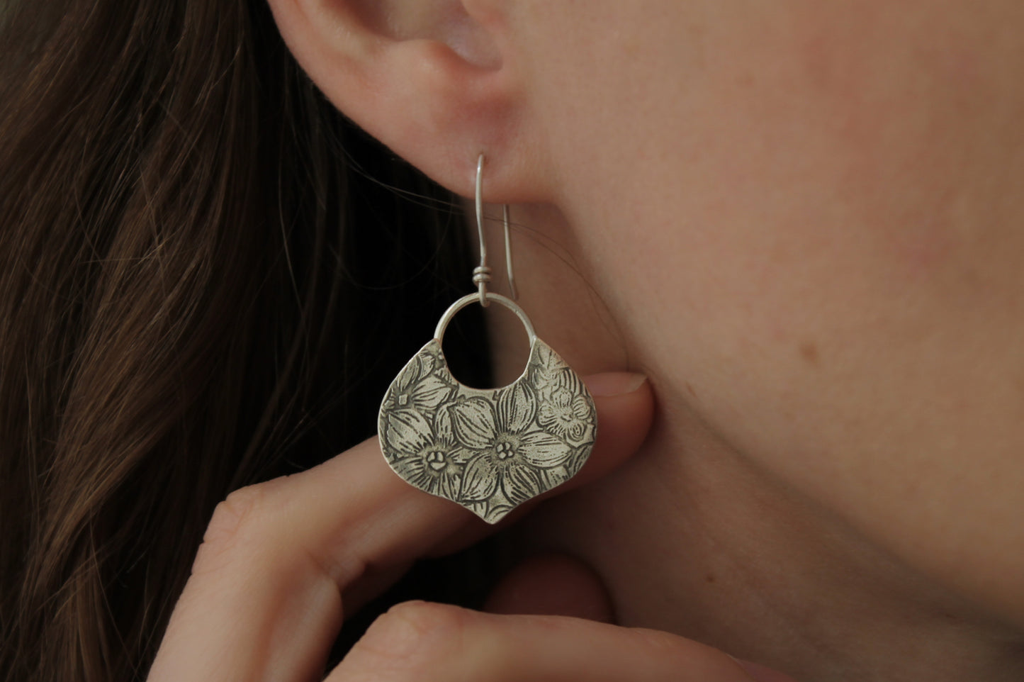 Pressed Flower Earrings | Arabesque