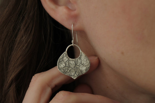 Pressed Flower Earrings | Arabesque